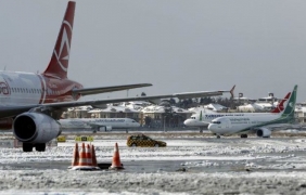 Заради лошото време са отменени над 600 полета от и за Истанбул