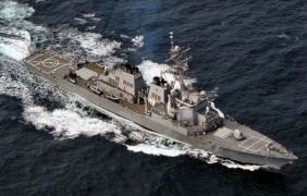 Кораб от Шести американски флот е в Черно море
