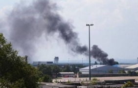 В Донецка област снаряд порази автобус и уби 10 души