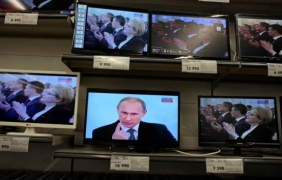Зрителите на руската и украинската телевизия живеят на различни планети