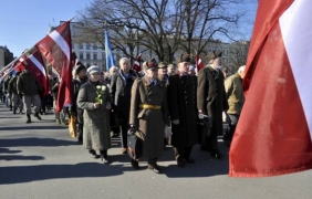 Нацистки ветерани шестваха в латвийската столица Рига
