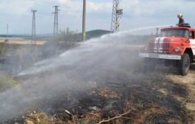 Големият горски пожар в района на Габрово е овладян