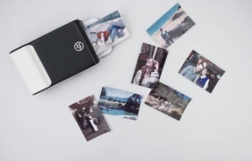 Нов калъф за телефони печата снимки като Polaroid