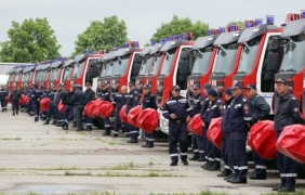 Голям пожар в птицекланицата в Първомай