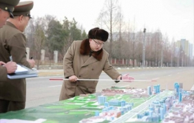 В Пхенян строят образцова улица с небостъргачи, на която ще завижда целият свят